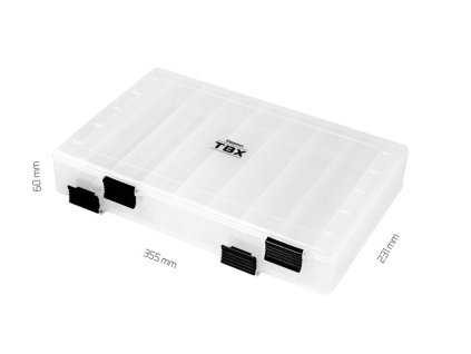 DELPHIN Krabice TBX Duo (Varianta DELPHIN Krabice TBX Duo 355-16P Clip - 355x231x60mm)