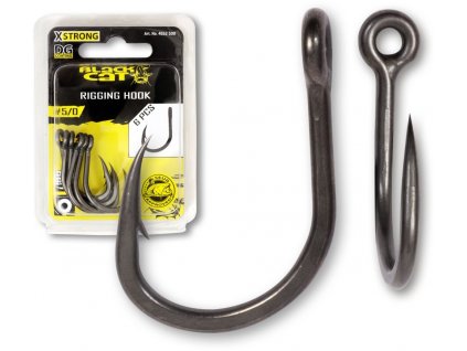 Black Cat Háčky Rigging DG DG coating (Varianta Black Cat Háčky Rigging DG DG coating vel. 6/0 6ks)