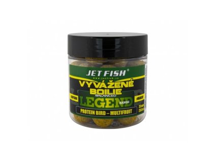 Jet Fish Boilie Legend Range Protein Bird Multifruit (Varianta Jet Fish Boilie Legend Range 1kg 20mm Protein Bird Multifruit)