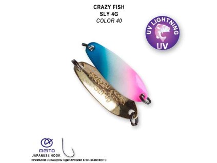 Crazy Fish Plandavka SLY (Varianta Crazy Fish Plandavka SLY-4g. Barva 40)