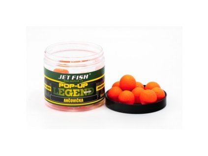 Jet Fish Plovoucí boilie Pop-Up Legend Range (Varianta Jet Fish Plovoucí boilie Pop-Up Legend Range 250ml 20mm Multifruit)