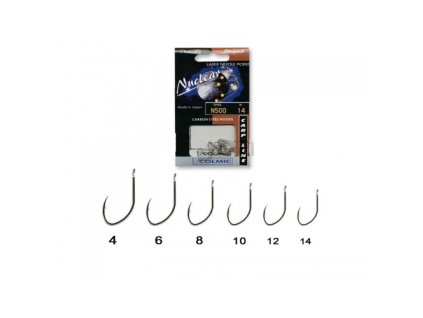 Colmic Háčky Nuclear N500 20ks (Varianta Colmic Háčky Nuclear N500 vel. 18 20ks)