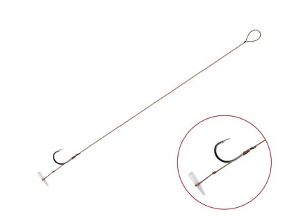 Delphin Feederový návazec Proxi 8 Quickstop / 6ks (Varianta Delphin Feederový návazec Proxi 8 Quickstop / 6ks - 8cm #8)
