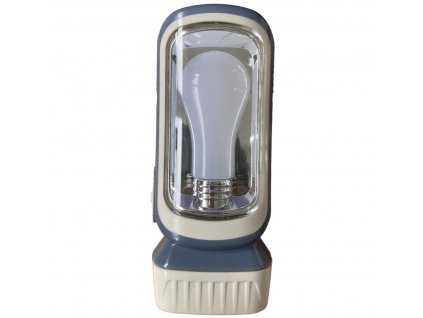 U Habakuka Přenosná multifunkční lampa QLT-001A - ŠEDIVÁ