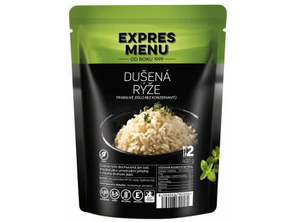 Expres Menu Příloha - Dušená rýže - bezlepkové jídlo (Varianta Expres Menu Příloha - Dušená rýže - bezlepkové jídlo)