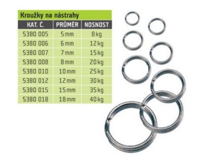 Albastar Kroužek na nástrahy vel. 12/30kg (Varianta Albastar Kroužek na nástrahy vel. 12/30kg)