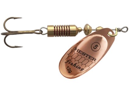 Hester Fishing Rotační třpytka (Varianta Hester Fishing Rotační třpytka vel. 1 / 3g bronz)