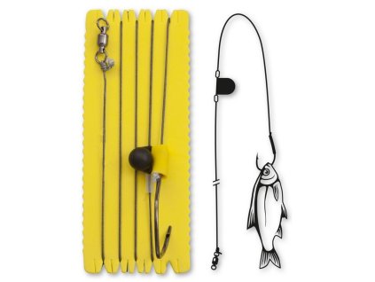 Black Cat Jednohák s chrastítkem 8/0 XL 100kg 1ks 1,20m