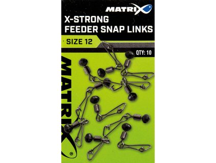 Fox Matrix  X-Strong Feeder Snap Link vel. 10 (Varianta Fox Matrix  X-Strong Feeder Snap Link vel. 10)