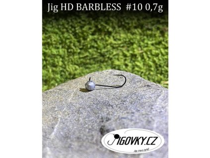 Jigovky.cz Jigové hlavičky HD BARBLESS 5ks (Varianta Jigovky.cz Jigové hlavičky HD BARBLESS #10 - 5ks, 0,7g)