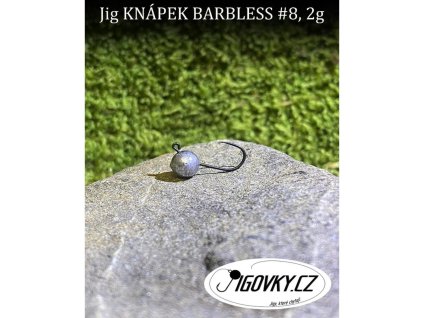 CFA Jigové hlavičky KNÁPEK BARBLESS 5 ks (Varianta CFA Jigové hlavičky KNÁPEK BARBLESS #8 - 5 ks,1,5g)