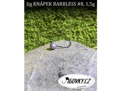 CFA Jigové hlavičky KNÁPEK BARBLESS 5 ks (Varianta CFA Jigové hlavičky KNÁPEK BARBLESS #8 - 5 ks,1,5g)
