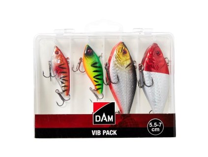 DAM Sada woblerů Vib Pack Inc. Box 5,5-7cm (Varianta DAM Sada woblerů Vib Pack Inc. Box 5,5-7cm)