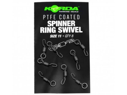 Korda Obratlíky PTFE Spinner Ring Swivels vel. 11 8ks (Varianta Korda Obratlíky PTFE Spinner Ring Swivels vel. 11 8ks)