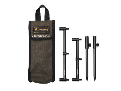 Prologic Hrazdy s vidličkama Avenger Rod Buzz Bar Kits & Carrycase 2Rod 20-34cm