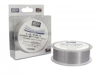 Asso Vlasec Ultra Low Stretch (Varianta Asso Vlasec Ultra Low Stretch 150m 0,14 mm)