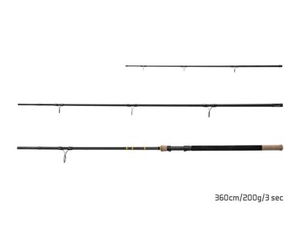 Delphin Rybářský prut RIVER Trophy NXT + 4 špičky