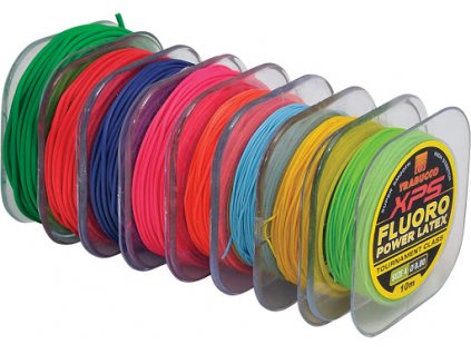 Trabucco Amortizační guma XPS Fluoro power latex 6/1mm 10 m