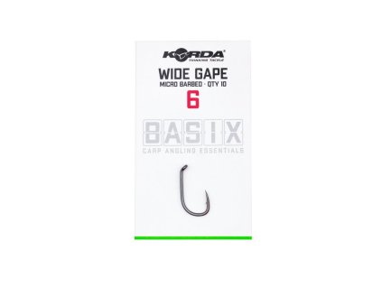 Korda Háčky Basix Wide Gape (Varianta Korda Háčky Basix Wide Gape vel. 4)