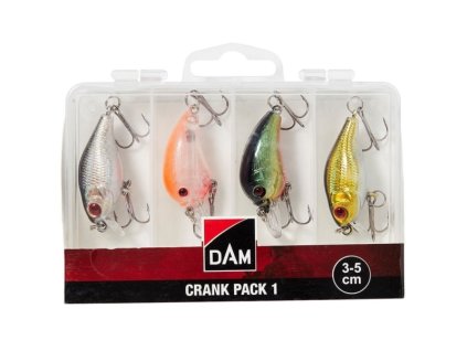 DAM Sada nástrah CRANK PACK INC. BOX 3-5CM