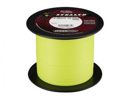 SpiderWire Šňůra Spider - žlutá 0,25 mm 195 m