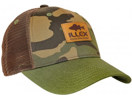 ILLEX Kšiltovka Illex Trucker CAMO Perch Ops