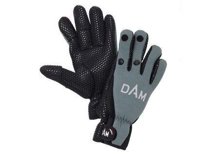 DAM Rukavice Neoprene Fighter Glove Black/Grey