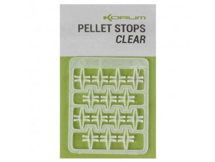 Korum Zarážky Pellet stops - CLEAR