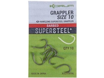 Korum Háčky Grappler Hooks (Varianta Korum Háčky Grappler Hooks - barbed 6)