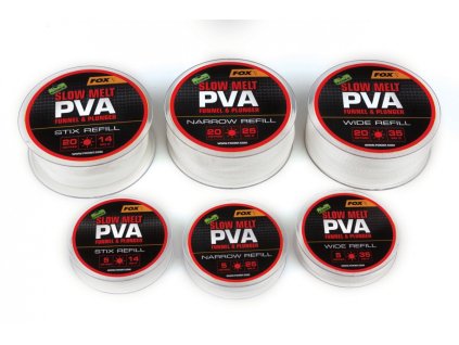 Fox International PVA punčocha Edges 20m refill (Varianta Fox International PVA punčocha Edges 20m refill Fast Melt 35mm Wide)