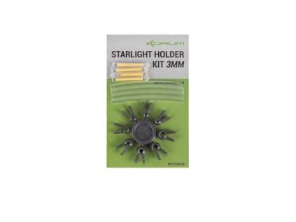 Korum Set chemických světýlek a adaptérů Starlight Holder Kit 3 mm (Varianta Korum Set chemických světýlek a adaptérů Starlight Holder Kit 3 mm)