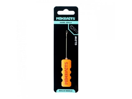 Mikbaits Boilie jehly - Boilie jehla Hard GLOW oranžová se zobáčkem svítící (Varianta Mikbaits Boilie jehly - Boilie jehla Hard GLOW oranžová se zobáčkem svítící)