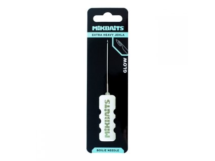 Mikbaits Boilie jehla Extra Heavy GLOW bílá bez zobáčku svítící (Varianta Mikbaits Boilie jehla Extra Heavy GLOW bílá bez zobáčku svítící)