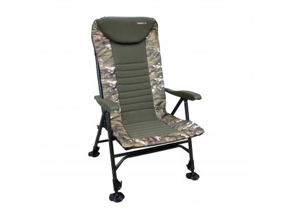 Suretti Křeslo Emotion Camo - dlouhé záda