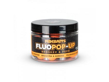 Mikbaits Plovoucí fluo boilie (Varianta Mikbaits Plovoucí fluo boilie 150ml - Ananas N-BA 14mm)