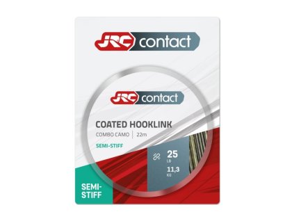 JRC Návazcová šňůrka Coated Hooklink Combo Camo22m Semi Stiff (Varianta JRC Návazcová šňůrka Coated Hooklink Combo Camo 25lb-22m Semi Stiff)