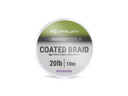 Korum Návazcová šňůrka Smokeshield Coated Braid 10m (Varianta Korum Návazcová šňůrka Smokeshield Coated Braid 10m 10lb)