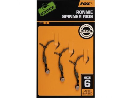 Fox International   Kaprový návazec Edges Ronnie Rig Medium Curve