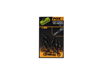 Fox International Obratlíky EDGES™ Kwik Change Heli Swivels Size 7
