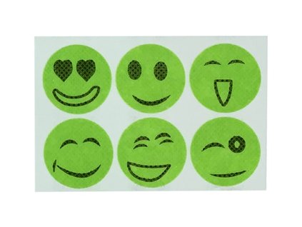 Trixline Samolepky Mosquito TICKS TR 625 (Varianta Trixline Samolepky Mosquito ZELENÉ 6ks v sáčku TICKS TR 625)