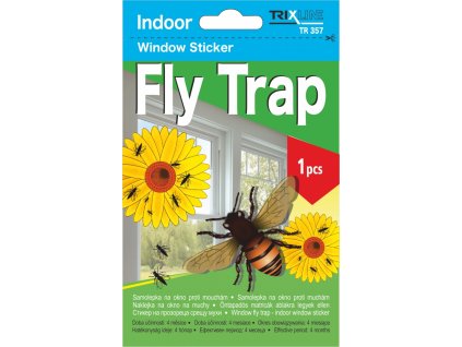Trixline Samolepka na okno Fly Trap TR 357 (Varianta Trixline Samolepka na okno Fly Trap TR 357)