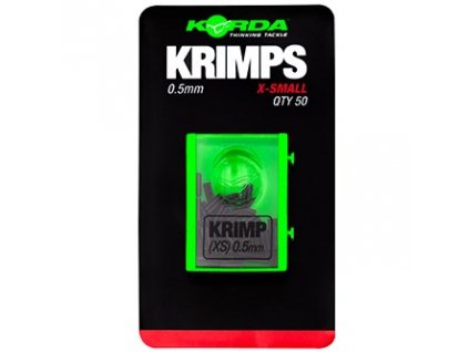 Korda Náhradní Svorky Spare Krimp (Varianta Korda Náhradní Svorky Spare Krimp 0,5mm)