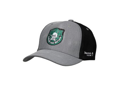 Madcat SKULL BADGE CAP ONESIZE GREY MELANGE (Varianta Madcat SKULL BADGE CAP ONESIZE GREY MELANGE)