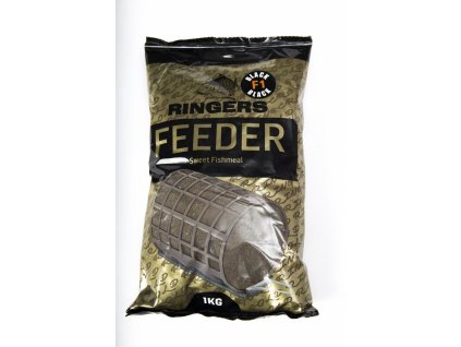 Ringerbaits F1 Fishmeal feeder mix Black 1kg