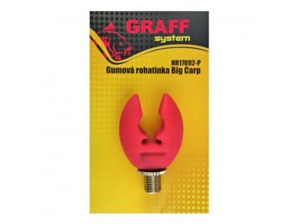 Graff System Rohatinka gumová Big Carp Růžová (Varianta Graff System Rohatinka gumová Big Carp Růžová)