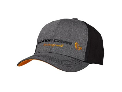 Savage Gear Kšiltovka Stike cap onesize melange/black (Varianta Savage Gear Kšiltovka Stike cap onesize melange/black)