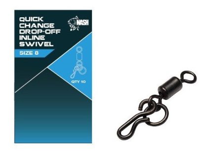 Nash Quick Change Drop Off In Line Swivel (Varianta Nash Quick Change Drop Off In Line Swivel)