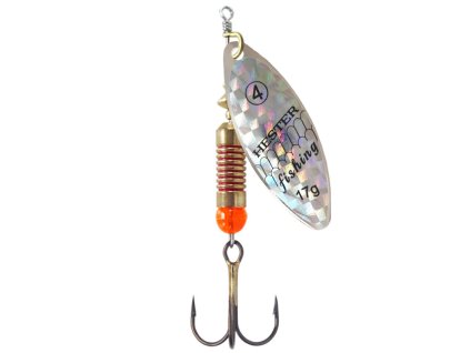 Hester Fishing Rotační třpytka vrbový list (Varianta Hester Fishing Rotační třpytka vrbový list holo vel. 1 / 5 g)