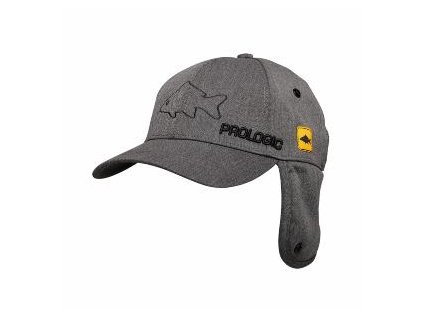Prologic Zimní čepice s kšiltem CARP WINTER HAT ONESIZE STEEL GREY MELANGE