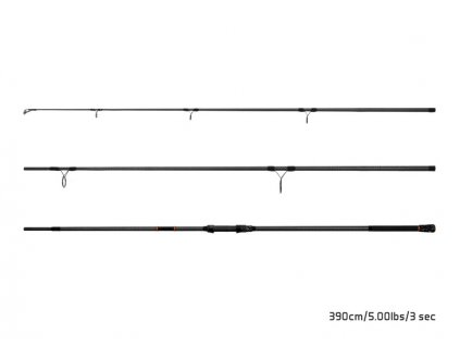 Delphin Rybářský prut METEOR Spod - 390cm/5.00lbs/3 díly